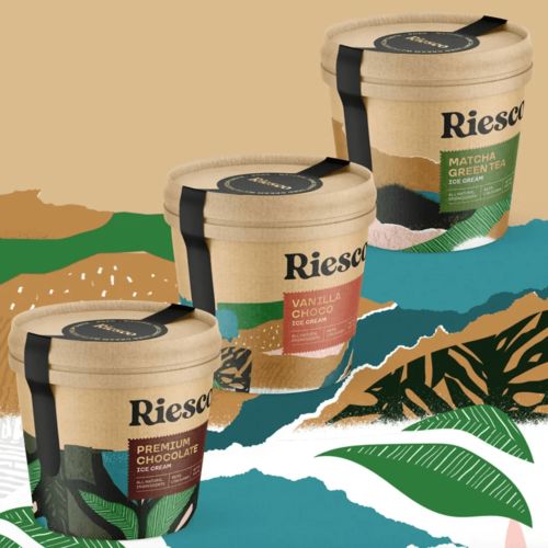 包裝 這組冰淇淋的包裝設(shè)計(jì),充滿藝術(shù)感